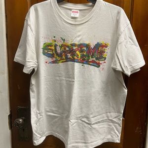 Supreme Paint Splatter Tee